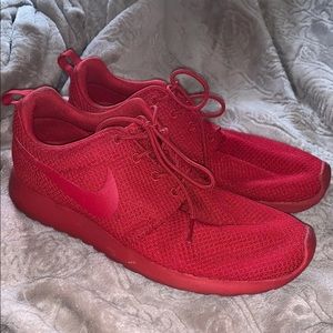 All Red NIKE Sneakers